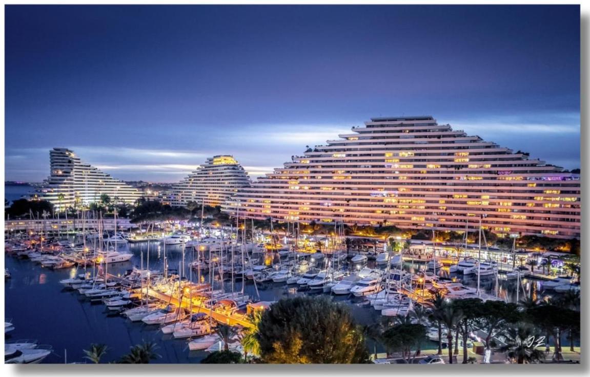 Studio Port Marina - Parking Prive, Climatise Au Ducal ヴィルヌーヴ・ルベ エクステリア 写真